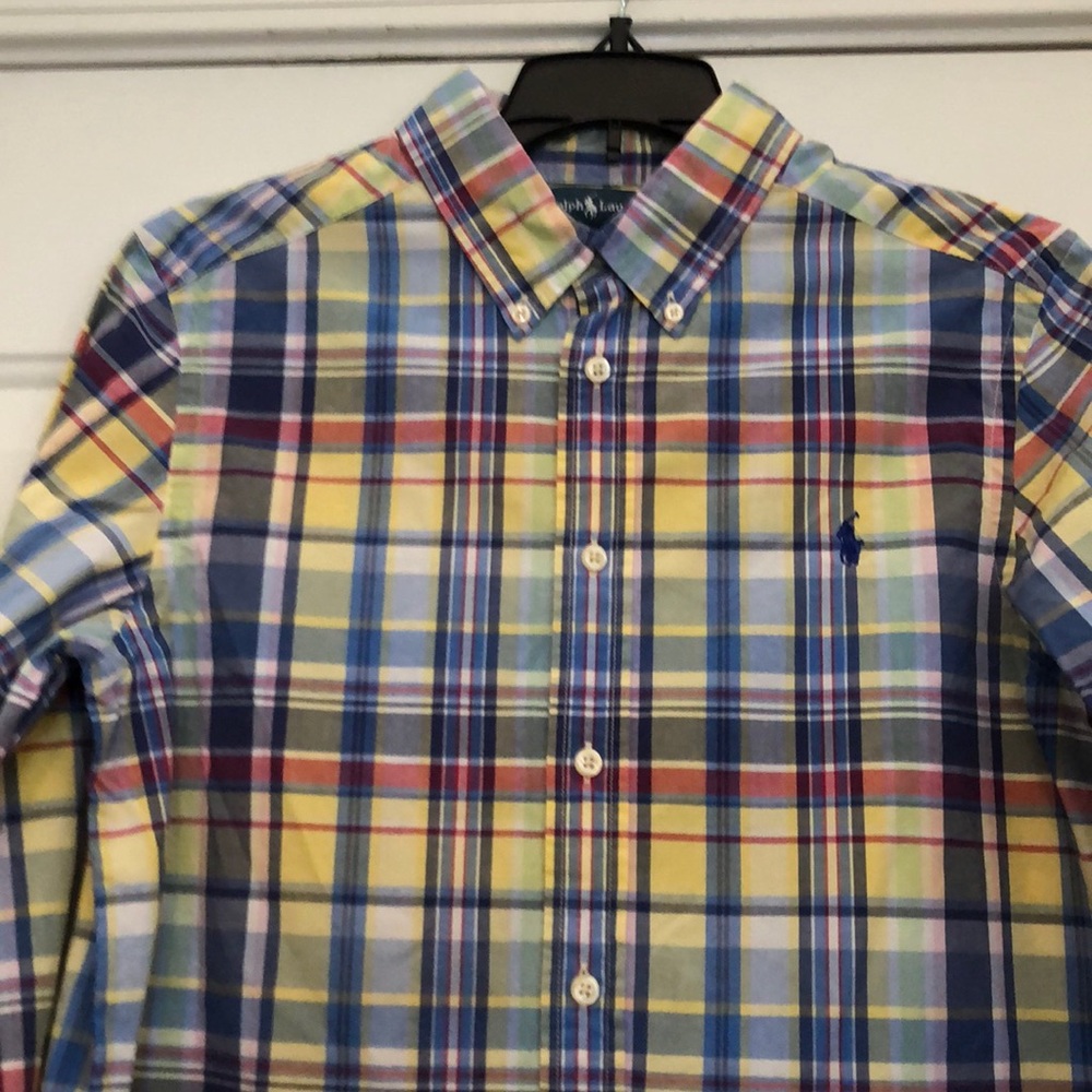 Boys shirt L 14-16 100%cotton